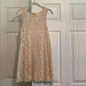 Floral lace dress